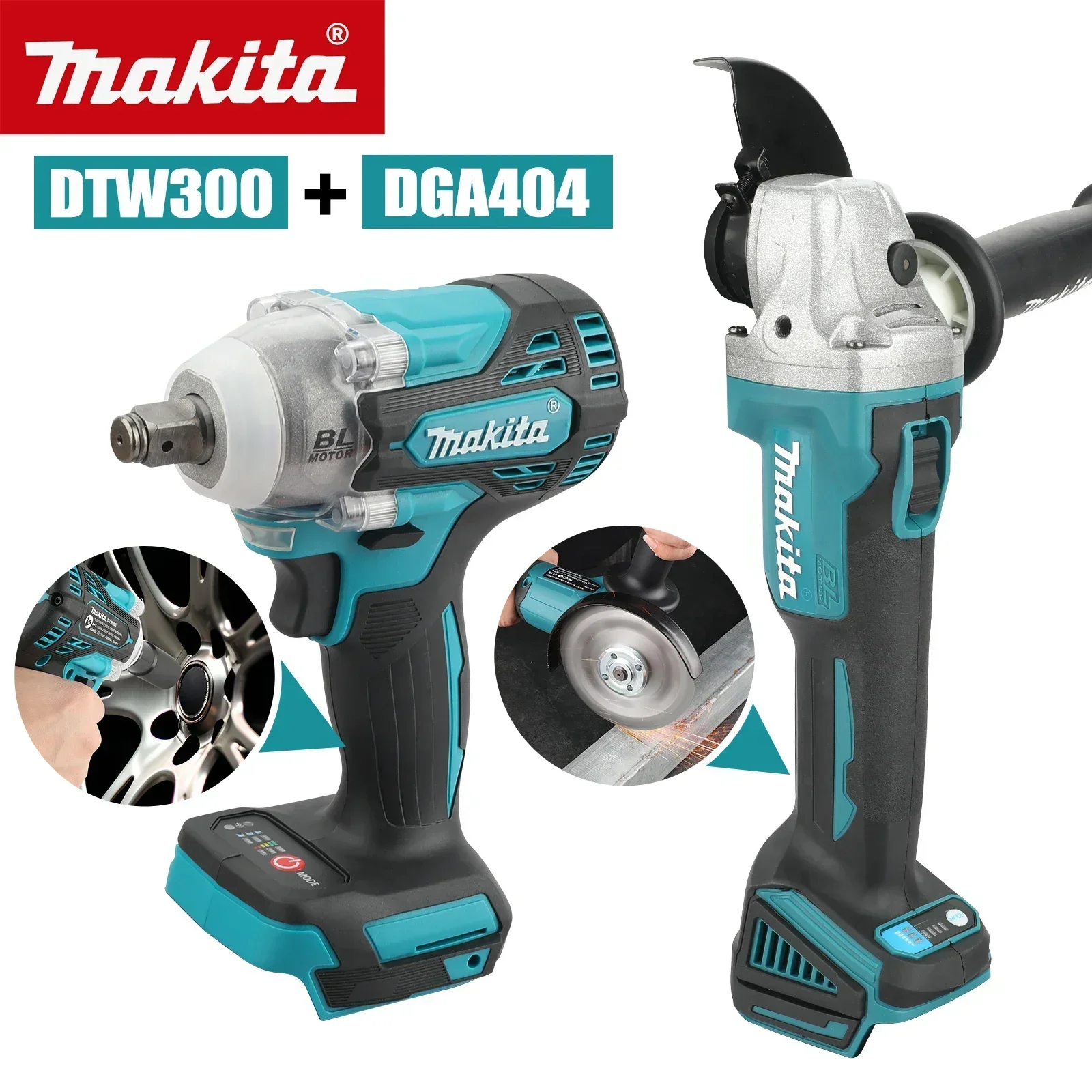 Makita DTW300 DGA404 Set Peral - Makita Drill Dtw300 ulasan dan harga